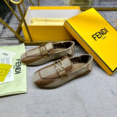 Wholesale Fendi Casual Shoes For Women #1225564 $82.00 USD, Wholesale Quality Replica Fendi Casual Shoes