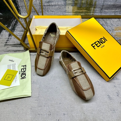 Replica Fendi Casual Shoes For Women #1225564 $82.00 USD for Wholesale