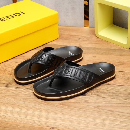 Wholesale Fendi Slippers For Men #1225625 $56.00 USD, Wholesale Quality Replica Fendi Slippers