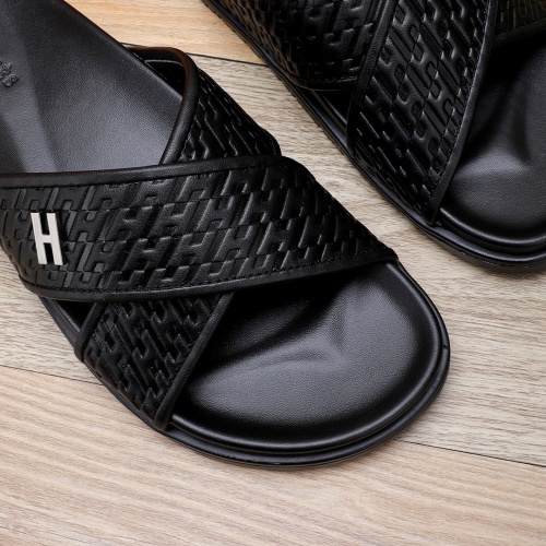 Replica Hermes Slippers For Men #1225629 $56.00 USD for Wholesale