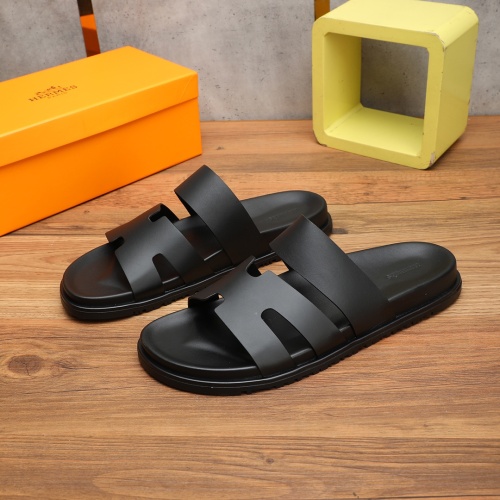 Wholesale Hermes Slippers For Men #1225631 $56.00 USD, Wholesale Quality Replica Hermes Slippers