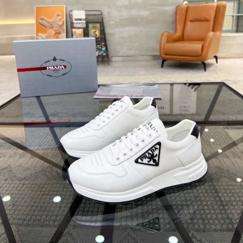 Wholesale Prada Casual Shoes For Men #1225658 $76.00 USD, Wholesale Quality Replica Prada Casual Shoes