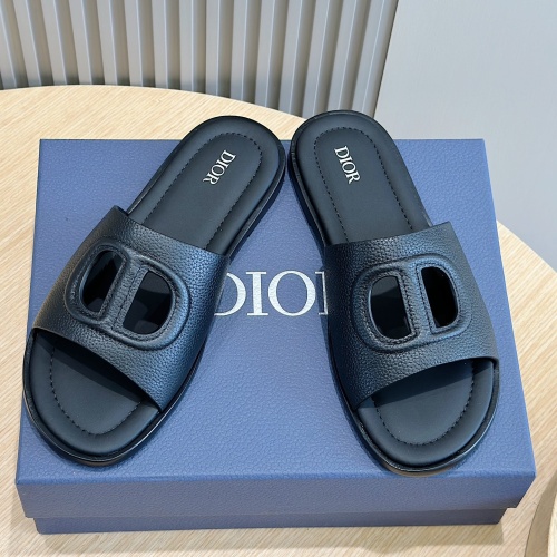 Wholesale Christian Dior Slippers For Men #1225687 $60.00 USD, Wholesale Quality Replica Christian Dior Slippers