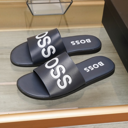 Replica Boss Slippers For Men #1225688 $64.00 USD for Wholesale