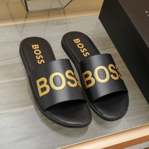 Wholesale Boss Slippers For Men #1225689 $64.00 USD, Wholesale Quality Replica Boss Slippers