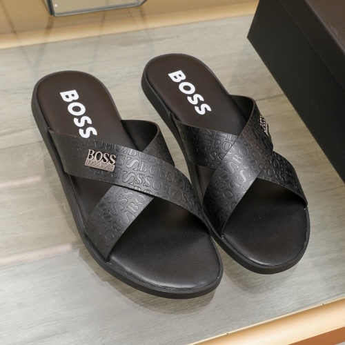 Wholesale Boss Slippers For Men #1225692 $64.00 USD, Wholesale Quality Replica Boss Slippers