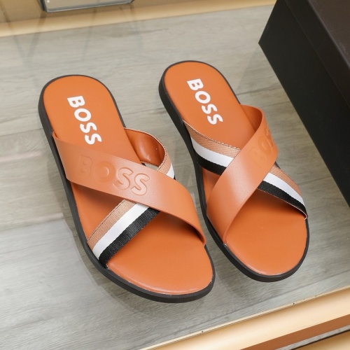 Wholesale Boss Slippers For Men #1225693 $64.00 USD, Wholesale Quality Replica Boss Slippers