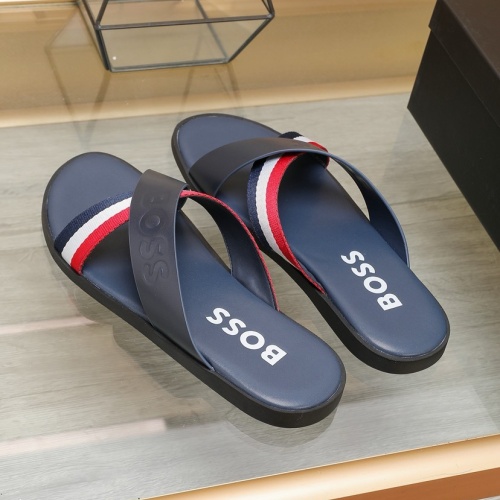 Replica Boss Slippers For Men #1225694 $64.00 USD for Wholesale