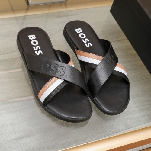 Wholesale Boss Slippers For Men #1225695 $64.00 USD, Wholesale Quality Replica Boss Slippers