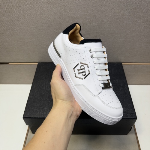 Replica Philipp Plein PP Casual Shoes For Men #1225725 $92.00 USD for Wholesale