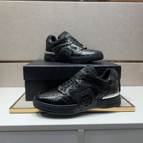 Replica Philipp Plein PP Casual Shoes For Men #1225729 $102.00 USD for Wholesale