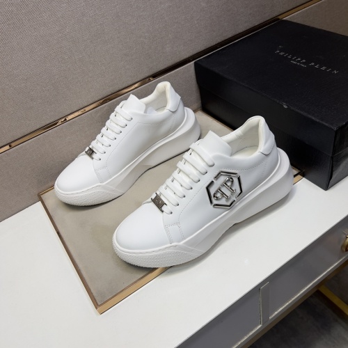 Wholesale Philipp Plein PP Casual Shoes For Men #1225732 $108.00 USD, Wholesale Quality Replica Philipp Plein PP Casual Shoes