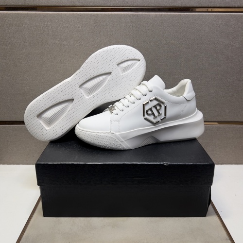 Replica Philipp Plein PP Casual Shoes For Men #1225732 $108.00 USD for Wholesale