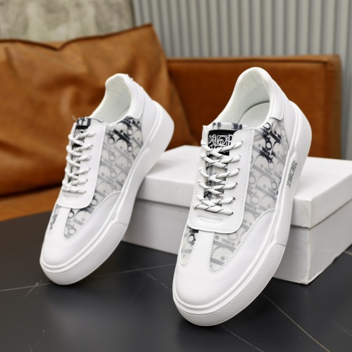 Wholesale Christian Dior Casual Shoes For Men #1225783 $80.00 USD, Wholesale Quality Replica Christian Dior Casual Shoes