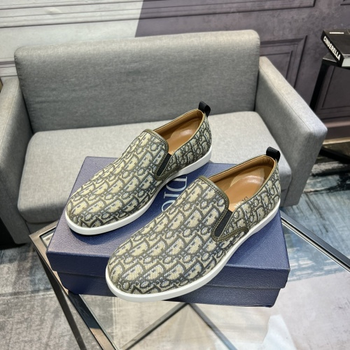 Wholesale Christian Dior Casual Shoes For Men #1225795 $72.00 USD, Wholesale Quality Replica Christian Dior Casual Shoes