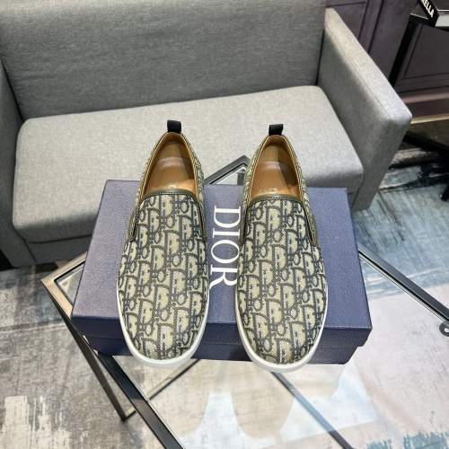 Replica Christian Dior Casual Shoes For Men #1225795 $72.00 USD for Wholesale