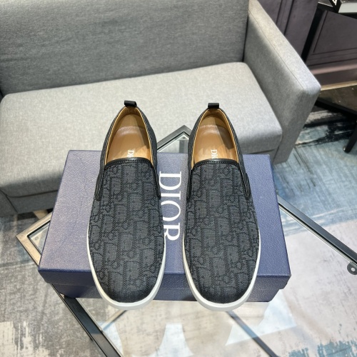 Replica Christian Dior Casual Shoes For Men #1225803 $72.00 USD for Wholesale