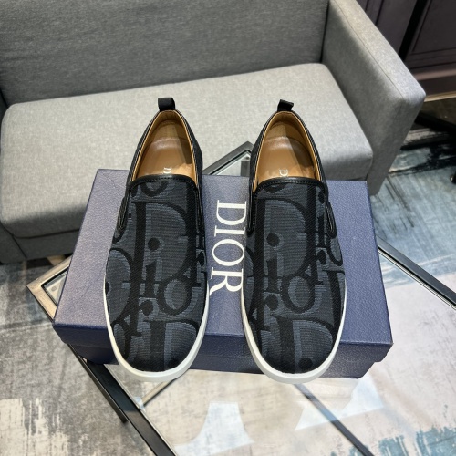 Replica Christian Dior Casual Shoes For Men #1225805 $72.00 USD for Wholesale