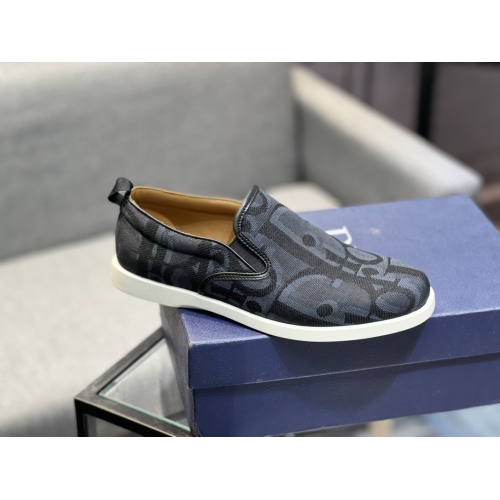 Replica Christian Dior Casual Shoes For Men #1225805 $72.00 USD for Wholesale