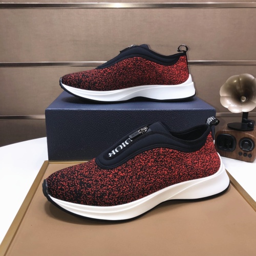 Wholesale Christian Dior Casual Shoes For Men #1225814 $98.00 USD, Wholesale Quality Replica Christian Dior Casual Shoes