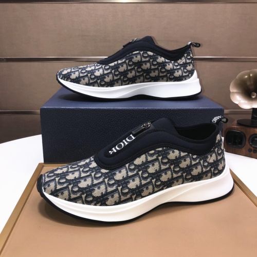 Wholesale Christian Dior Casual Shoes For Men #1225824 $98.00 USD, Wholesale Quality Replica Christian Dior Casual Shoes