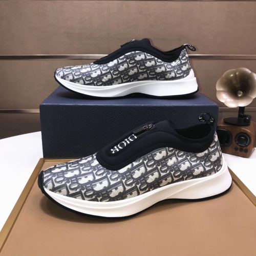 Wholesale Christian Dior Casual Shoes For Men #1225825 $98.00 USD, Wholesale Quality Replica Christian Dior Casual Shoes