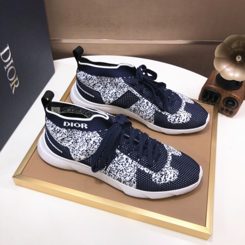 Replica Christian Dior Casual Shoes For Men #1225832 $98.00 USD for Wholesale