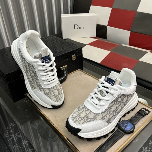 Wholesale Christian Dior Casual Shoes For Men #1225835 $82.00 USD, Wholesale Quality Replica Christian Dior Casual Shoes