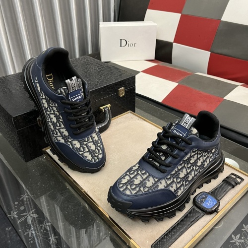 Wholesale Christian Dior Casual Shoes For Men #1225836 $82.00 USD, Wholesale Quality Replica Christian Dior Casual Shoes