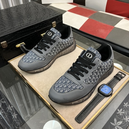 Wholesale Christian Dior Casual Shoes For Men #1225839 $80.00 USD, Wholesale Quality Replica Christian Dior Casual Shoes