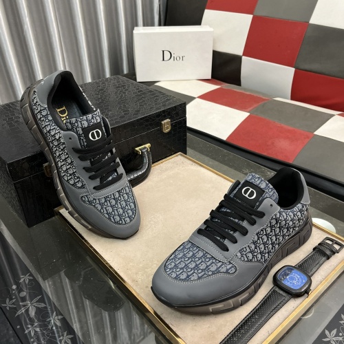 Replica Christian Dior Casual Shoes For Men #1225839 $80.00 USD for Wholesale