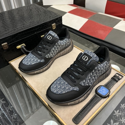 Wholesale Christian Dior Casual Shoes For Men #1225840 $80.00 USD, Wholesale Quality Replica Christian Dior Casual Shoes