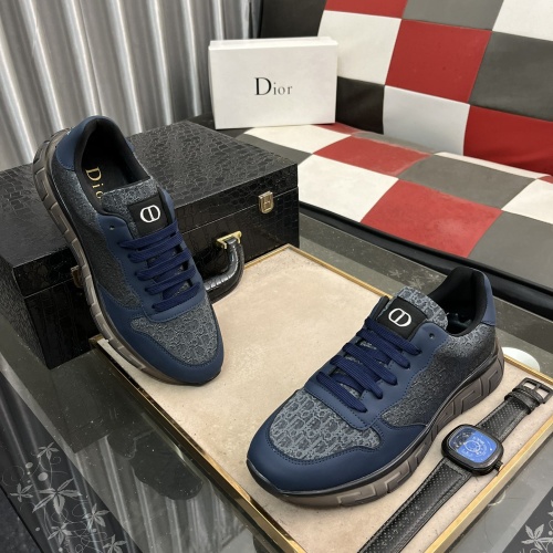 Replica Christian Dior Casual Shoes For Men #1225841 $80.00 USD for Wholesale