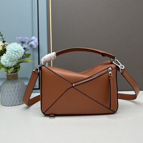 Replica LOEWE AAA Quality Messenger Bags For Women #1225880 $135.00 USD for Wholesale