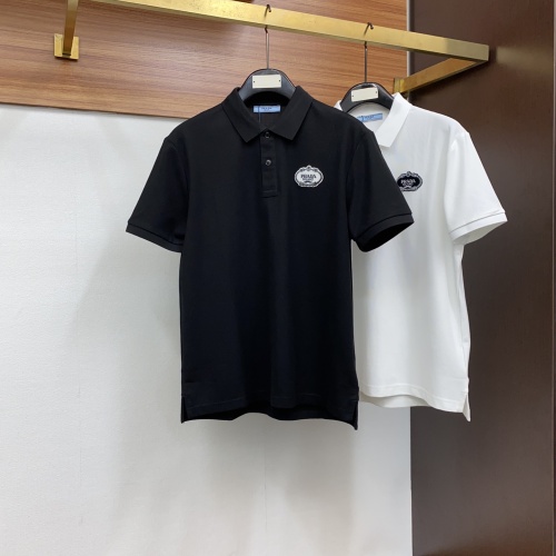 Replica Prada T-Shirts Short Sleeved For Men #1225919 $82.00 USD for Wholesale