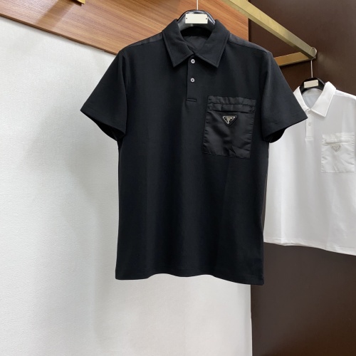 Wholesale Prada T-Shirts Short Sleeved For Men #1225922 $82.00 USD, Wholesale Quality Replica Prada T-Shirts