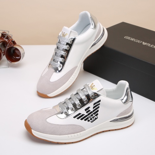 Wholesale Armani Casual Shoes For Men #1225949 $72.00 USD, Wholesale Quality Replica Armani Casual Shoes