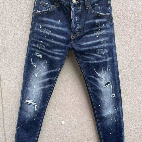 Wholesale Dsquared Jeans For Men #1225984 $68.00 USD, Wholesale Quality Replica Dsquared Jeans