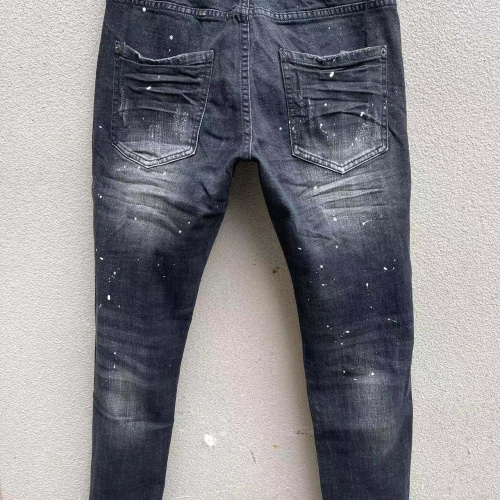 Replica Dsquared Jeans For Men #1225985 $68.00 USD for Wholesale