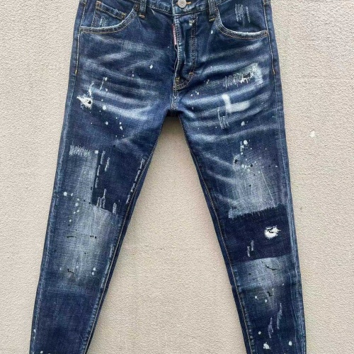 Wholesale Dsquared Jeans For Men #1225989 $68.00 USD, Wholesale Quality Replica Dsquared Jeans