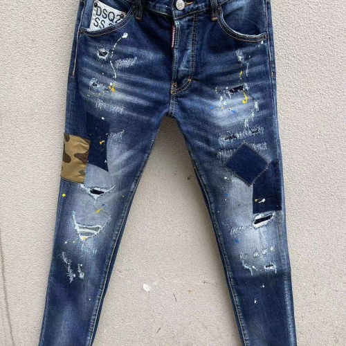 Wholesale Dsquared Jeans For Men #1225992 $68.00 USD, Wholesale Quality Replica Dsquared Jeans