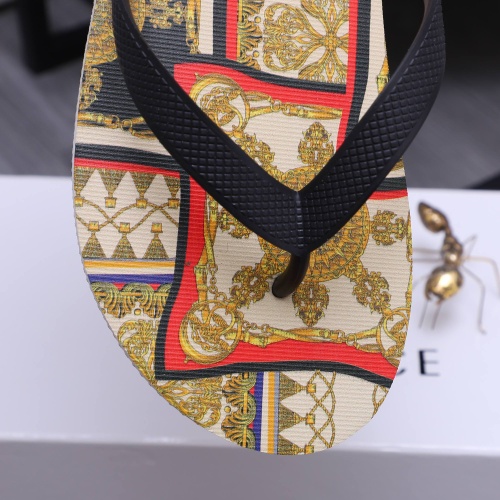 Replica Versace Slippers For Men #1226061 $42.00 USD for Wholesale