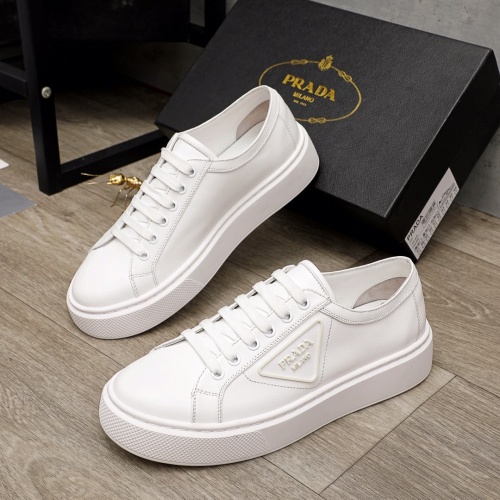 Wholesale Prada Casual Shoes For Men #1226126 $85.00 USD, Wholesale Quality Replica Prada Casual Shoes