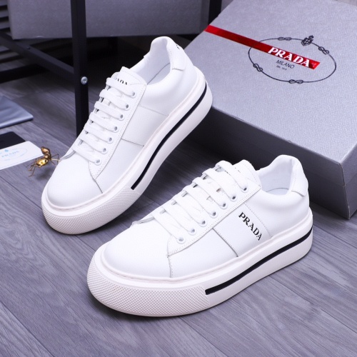 Wholesale Prada Casual Shoes For Men #1226135 $100.00 USD, Wholesale Quality Replica Prada Casual Shoes