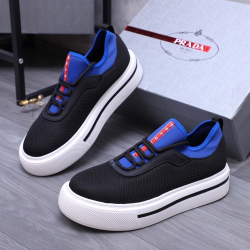 Wholesale Prada Casual Shoes For Men #1226142 $100.00 USD, Wholesale Quality Replica Prada Casual Shoes