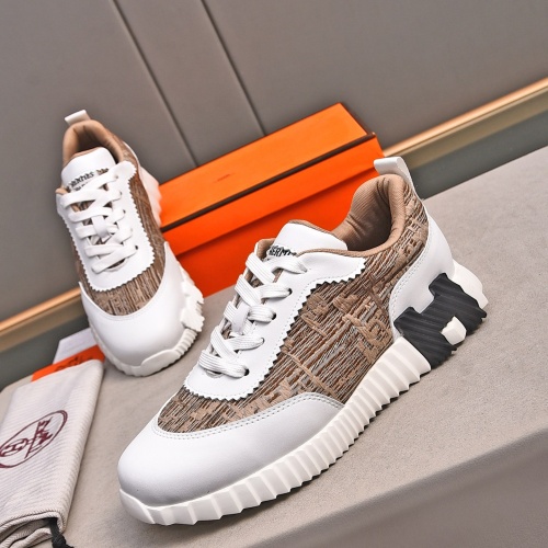 Replica Hermes Casual Shoes For Men #1226154 $80.00 USD for Wholesale