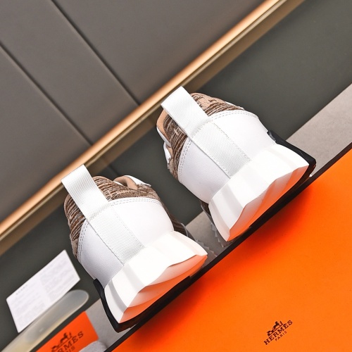 Replica Hermes Casual Shoes For Men #1226154 $80.00 USD for Wholesale