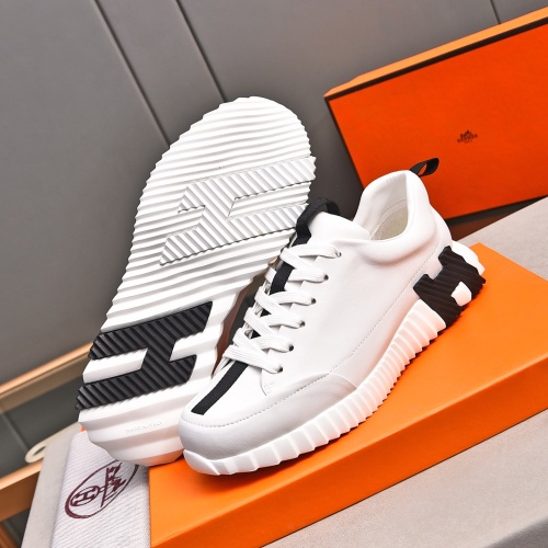 Replica Hermes Casual Shoes For Men #1226158 $85.00 USD for Wholesale