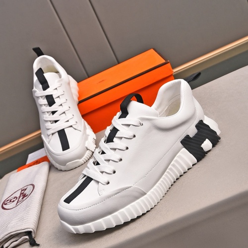 Replica Hermes Casual Shoes For Men #1226158 $85.00 USD for Wholesale