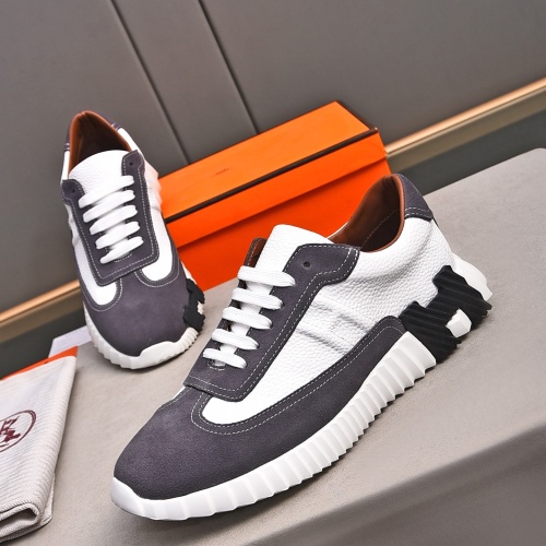 Replica Hermes Casual Shoes For Men #1226160 $85.00 USD for Wholesale